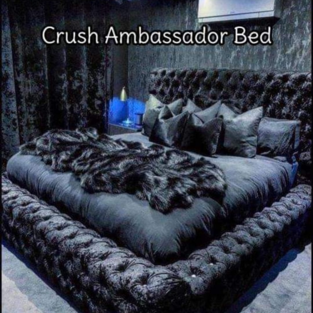 Crush Ambassador Bed with customizable storage options