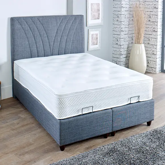 Sunrise Solid Base Ottoman Bed with dual storage compartments